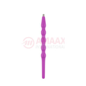 Mouth Mirror Handle Pink 13.5cm