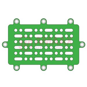 neuro sub temporal plate 1.6mm 36.995.80