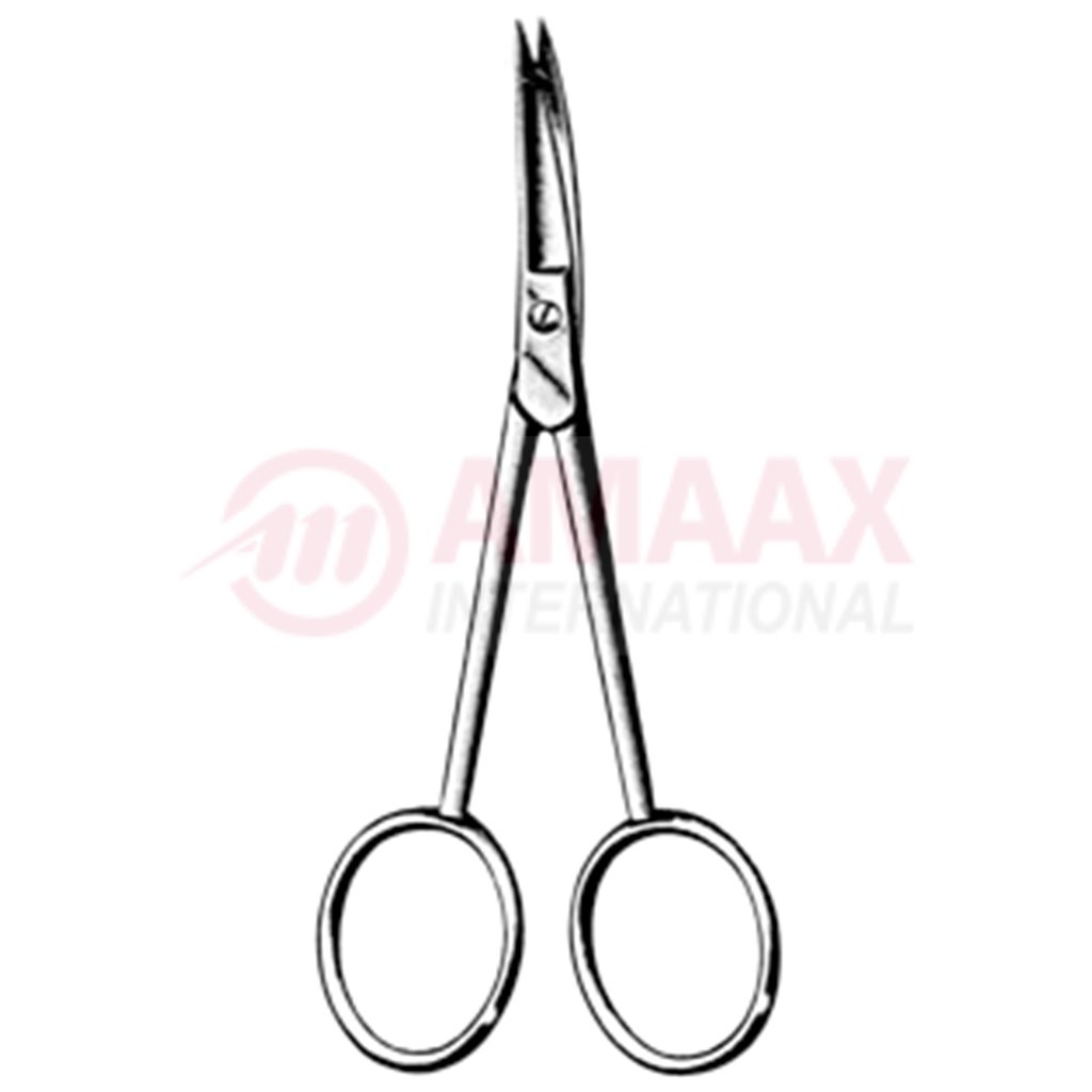 preparation scissors sharp sharp curved