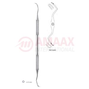 Prichard Periodontal Curette Double Ended With Round Handle