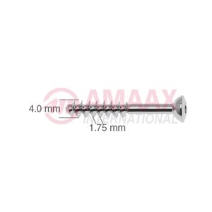 short threaded cancellous screw 36.207.10