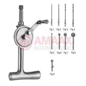 stille hand drills 20.5cm complete 33.210.20