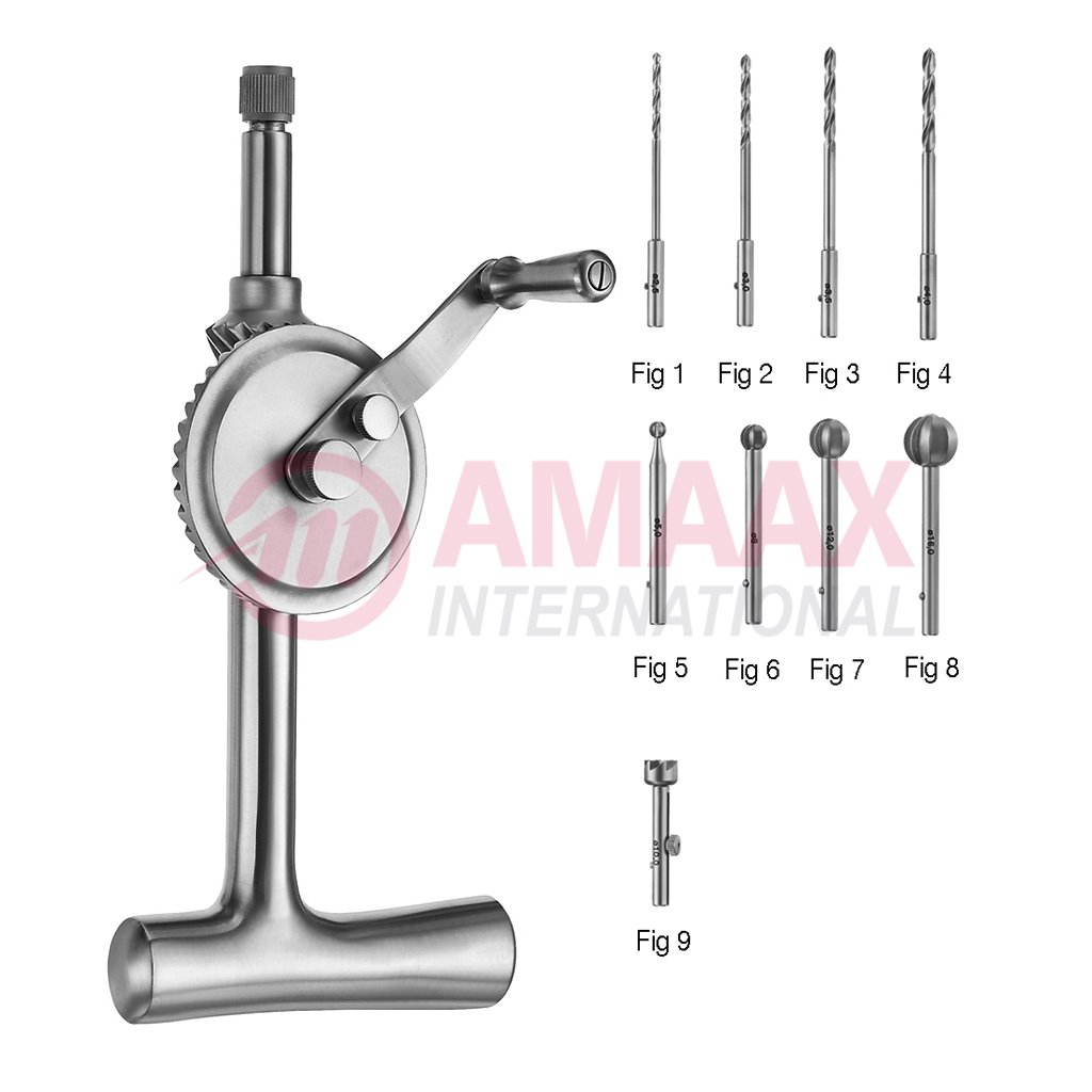 stille hand drills 20.5cm complete 33.210.20