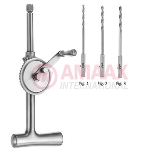 stille sherman bone drill 24cm 33.220.24