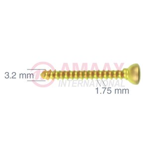 titanium fullthreaded cortical screw 36.700.12st