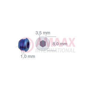 titanium locking distance bolt 36.745.00