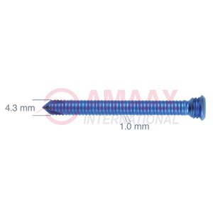titanium locking fullthreaded cortical screw 36.730.14st