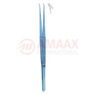 titanium-micro-forceps-curved