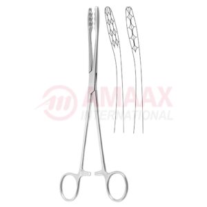ulrich-swab-forceps-with-ratchet-curved