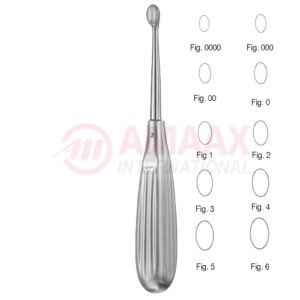 volkmann-bone-curettes-17-cm-oval-with-hollow-handle-complete-set