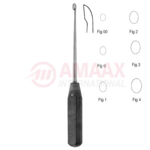 volkmann-bone-curettes-27-cm-oval-with-fiber-handle-complete-set