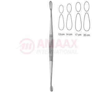 volkmann-double-endedbone-curettes-oval-sharp-complete-set