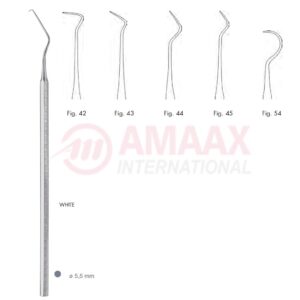 White Explorer Single Ended With Octagonal Handle Fig.42-54