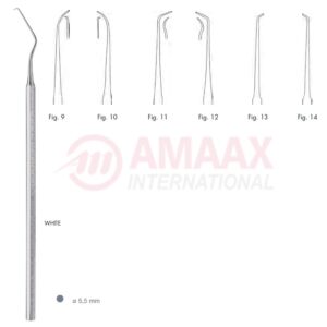 White Explorer Single Ended With Octagonal Handle Fig.9-14