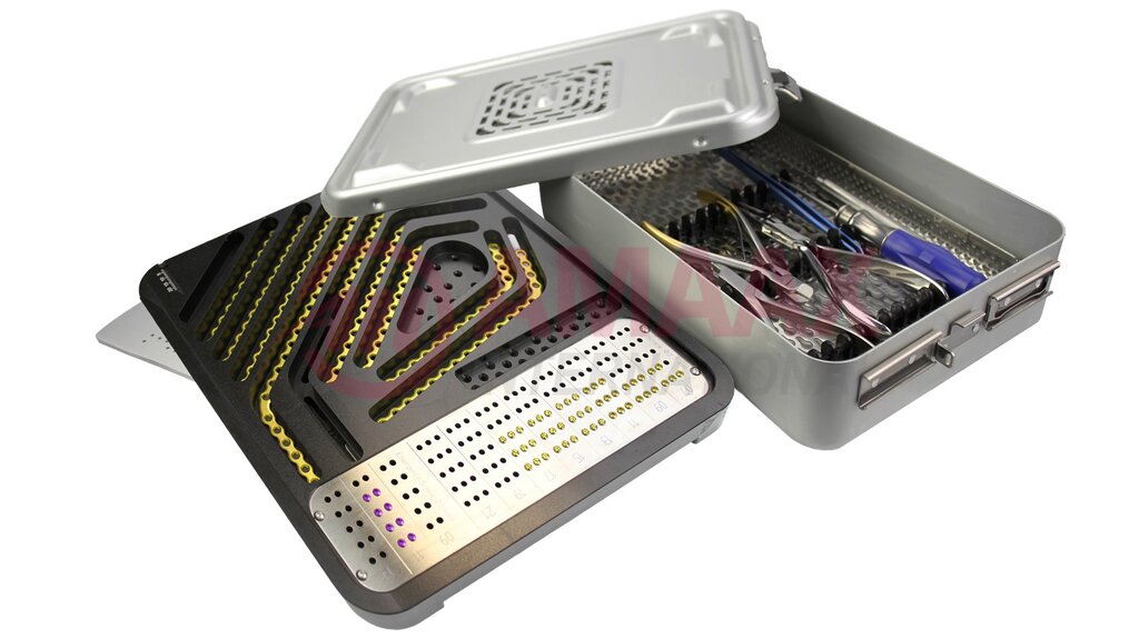 mandibular reconstruction plates standard plates and screws set 36.812.27