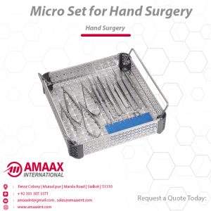 micro set for hand surgery