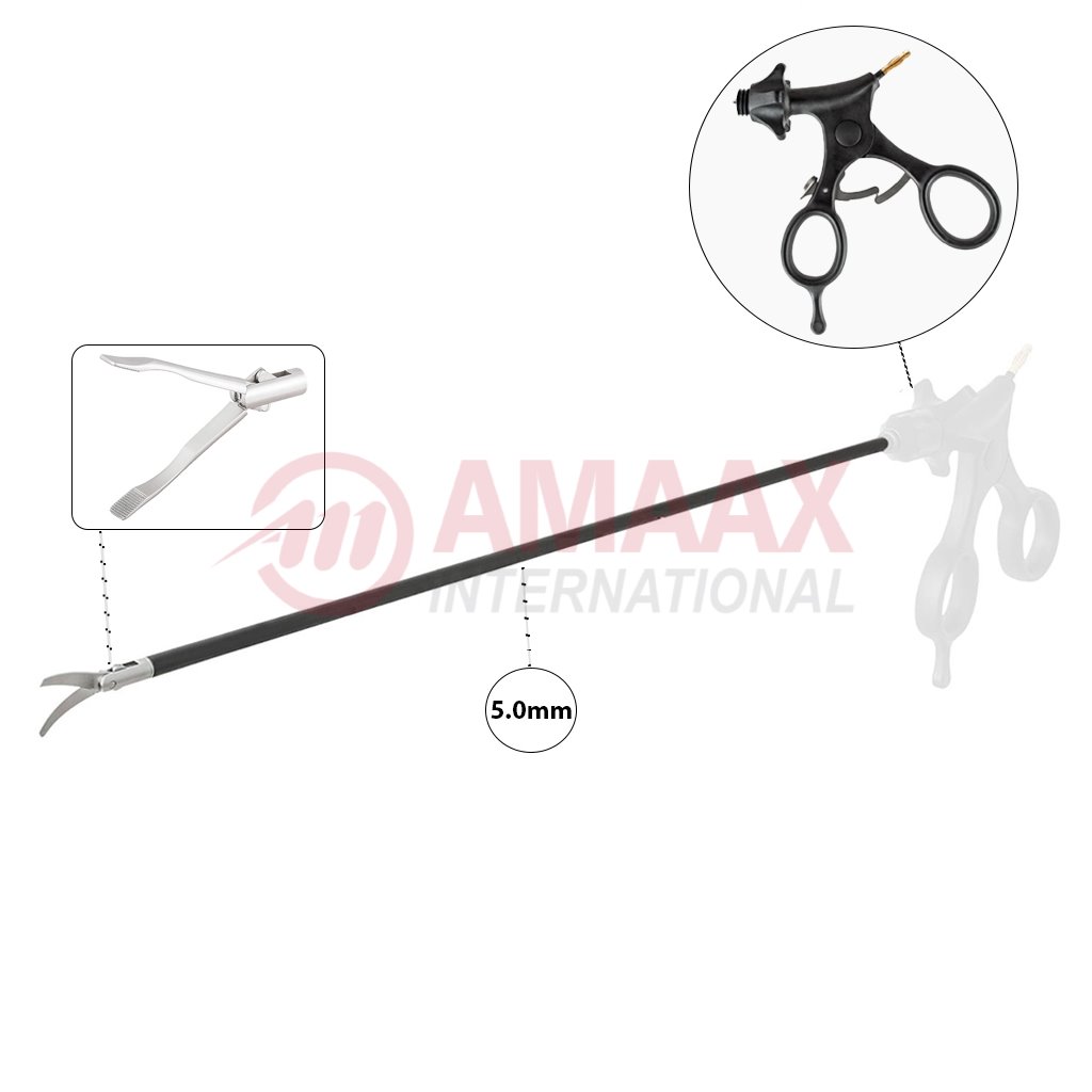 babcock paddle grasping forceps 92 072 24b