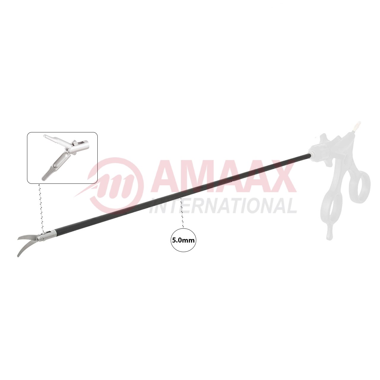 grasping forceps insert with spoon 92 070 35