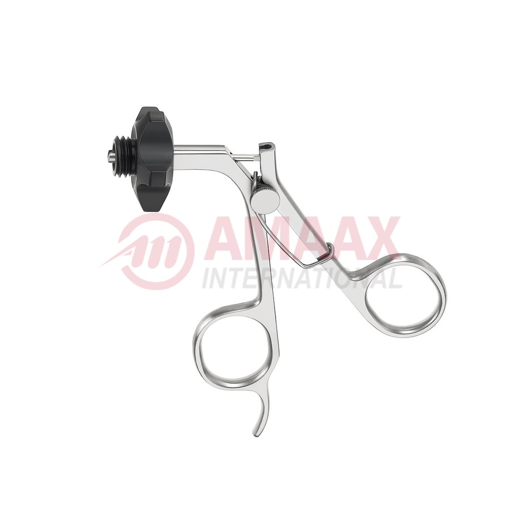 metal handle with spring 92 010 02g